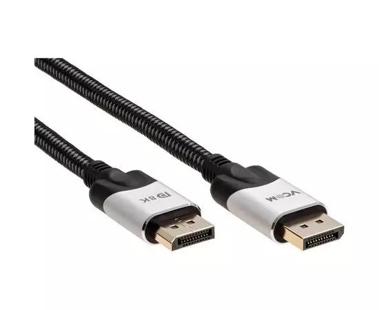 Кабель DisplayPort 3m, v1.4, VCOM, черный (CG635-3M), фото 4