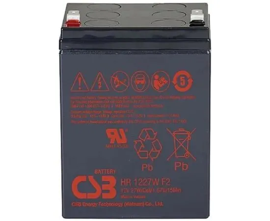 Батарея для ИБП, 12V, 7.5Ah (CSB) (HR1227W)