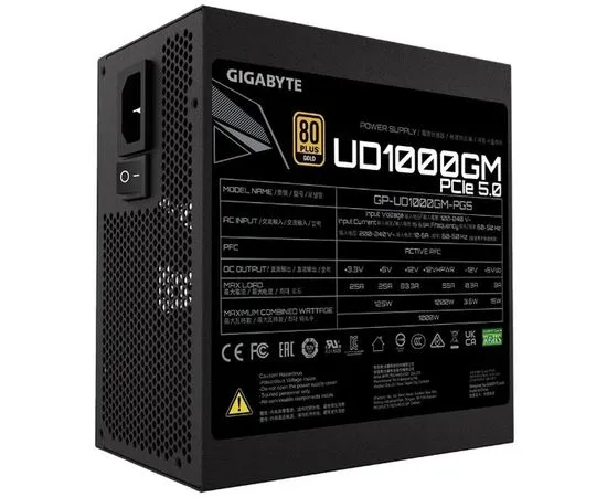 Блок питания 1000W (Gigabyte, GP-UD1000GM PG5), фото 3