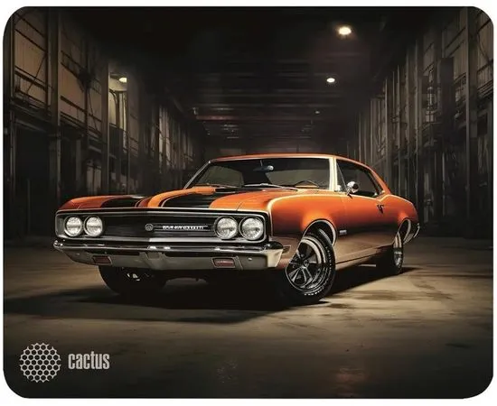 Коврик для мыши Коврик Cactus CS-MP-P06M, Orange Car