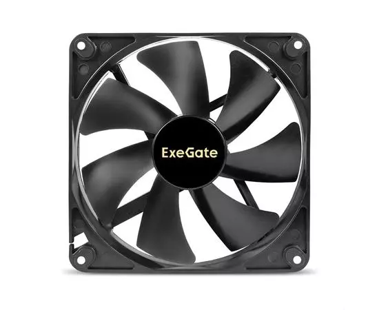 Кулер для корпуса Exegate EX14025S4P-PWM, 140x140x25 мм, подшипник скольжения, 4pin, PWM (EX295248RUS), фото 3