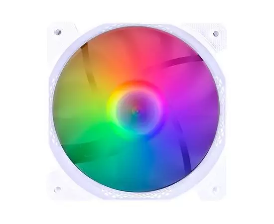 Кулер для корпуса 1STPLAYER F1-PLUS White 140mm, bulk (F1-PLUS-WH)