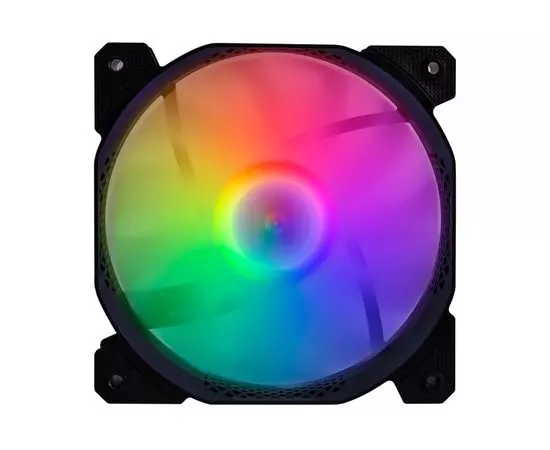 Кулер для корпуса 1STPLAYER F1-PLUS Black 140mm, bulk (F1-PLUS-BK)