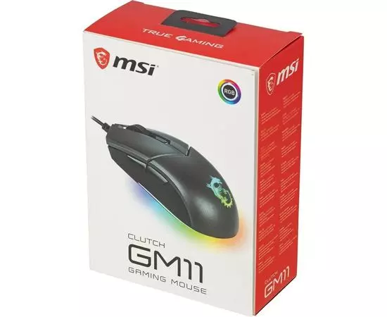 Мышь MSI Clutch GM11, черный (GM11 Black), фото 5
