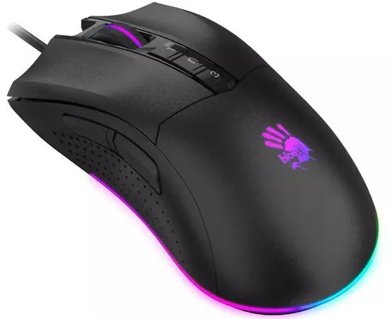 Мышь A4 Tech Bloody P90S STONE BLACK, черный