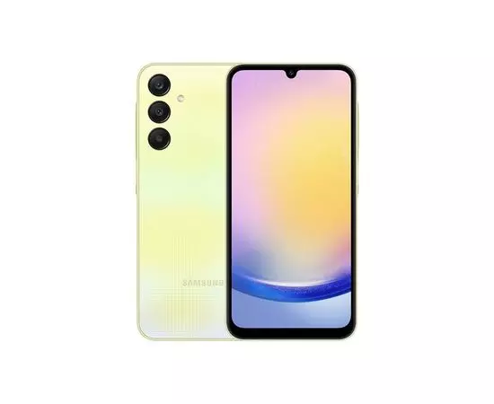 Смартфон Samsung SM-A256E (Galaxy A25) 6/128Gb Yellow (SM-A256EZYDSKZ/SM-A256EZYDMEA)
