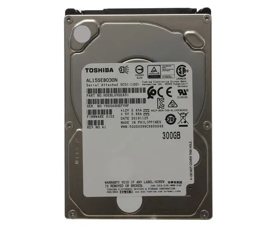 Жесткий диск Toshiba SAS 300Gb 2.5" (AL15SEB030N)