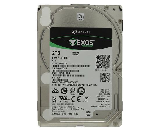 Жесткий диск Seagate SAS 2TB Enterprise Capacity 2.5" (ST2000NX0273)