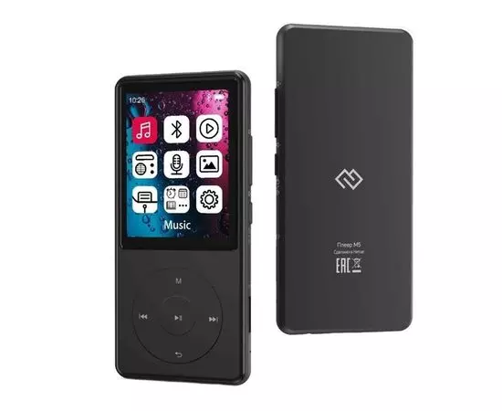 MP3-Плеер Digma M5 BT 32Gb, черный (M5 32), фото 2