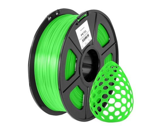 Пластик PETG катушка 1,75 мм/1кг (Cactus, прозрачный зеленый) (CS-3D-PETG-1KG-T-GREEN)