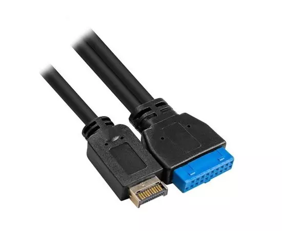 Панель лицевая U3H-616 в 3.5" отсек корпуса, 2*USB3.0 + 1*Type-C (Exegate) (EX295471RUS), фото 3
