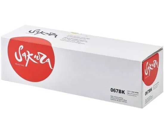 Картридж Canon 067BK Black, черный (Sakura) (SA067BK-ECO)