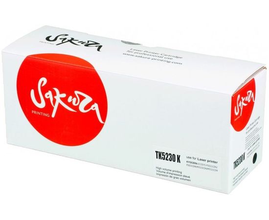 Картридж Kyocera TK-5230K Black (p5021cdn/p5021cdw/p5221cdn/p5521cdw) SAKURA (SATK5230K)