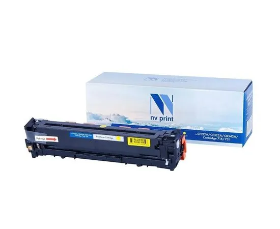 Картридж HP CLJ CF212A (CLJ Pro 200 M251/MFPM276) Yellow (NV Print) 1.6К (NV-CF212A/CE322A/CB542A)