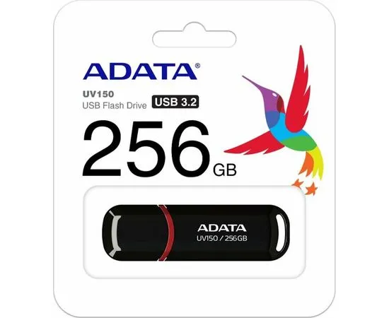 USB Flash-накопитель 256Gb USB 3.2 (ADATA, UV150) (AUV150-256G-RBK), фото 2