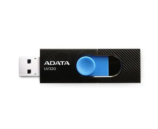 USB Flash-накопитель 128Gb USB 3.2 (ADATA, UV320) (AUV320-128G-RBKBL), Цвет: Чёрный/Синий