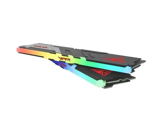 Оперативная память Patriot 2x32Gb DDR5-5200MHz Viper Venom RGB (PVVR564G520C40K), фото 3