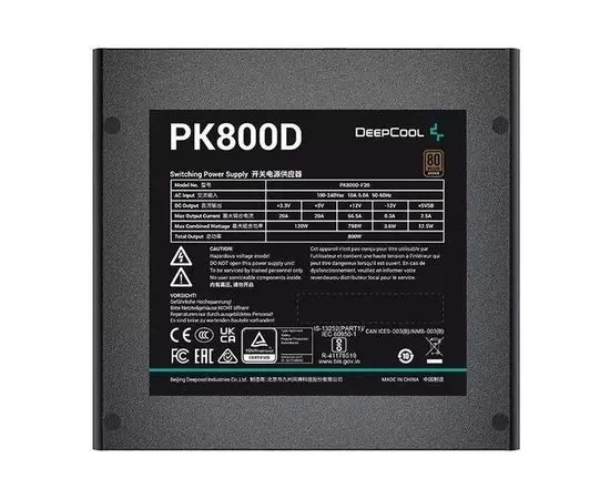 Блок питания 800W (Deepcool, PK800D), фото 2