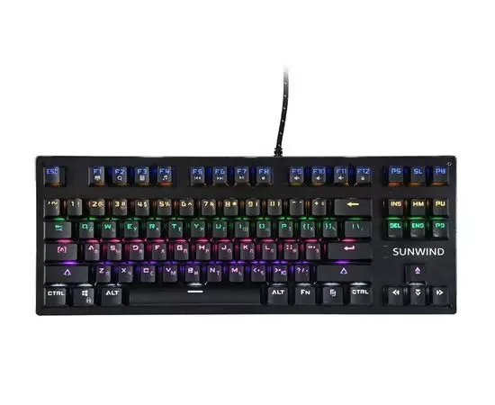Клавиатура SunWind SW-K900G USB, Black, черный (1422332)