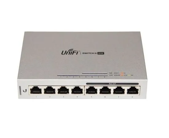 Коммутатор Ubiquiti UniFi Switch 8-60W (US-8-60W)