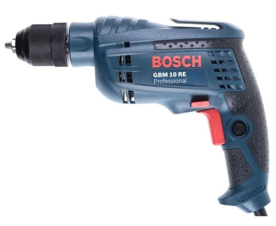 Дрель безударная Bosch GBM 10 RE 600Вт (0601473600)