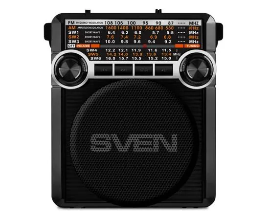 Радиоприемник SVEN SRP-355, черный (SV-017125), фото 3