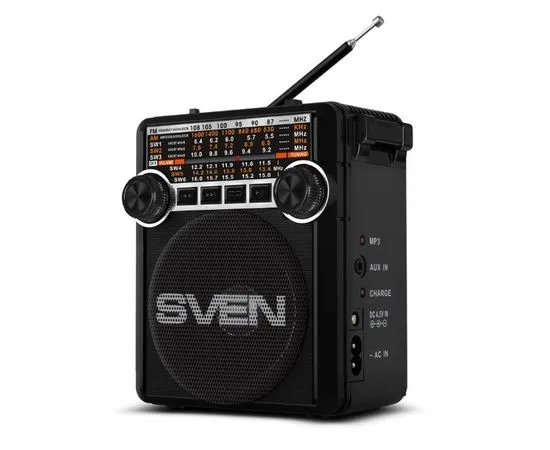 Радиоприемник SVEN SRP-355, черный (SV-017125)