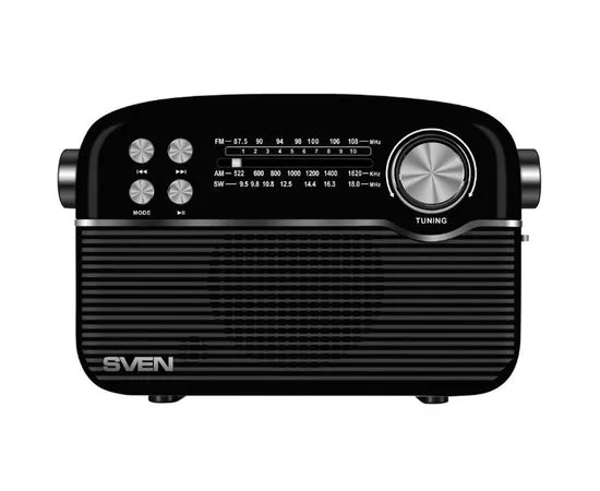 Радиоприемник SVEN SRP-500, черный (SV-020415), фото 2