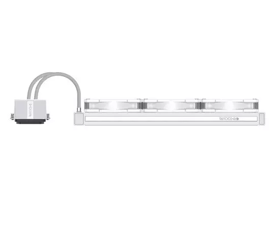 Жидкостная система охлаждения ID-COOLING DASHFLOW 360 BASIC WHITE, фото 4