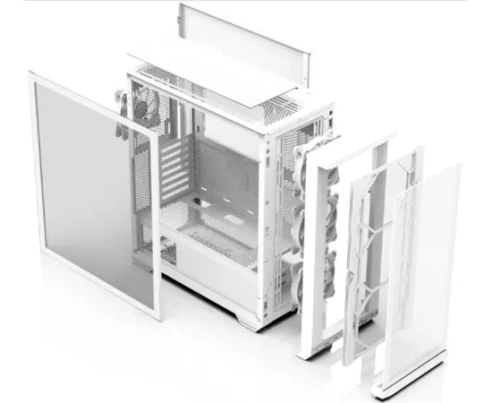 Корпус Zalman Z10 DUO White, без БП, фото 4