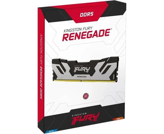 Оперативная память Kingston 48Gb DDR5-6000MHz (Kingston, Fury Renegade Silver XMP) (KF560C32RS-48), фото 3