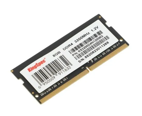 Оперативная память для ноутбука 8Gb DDR4-3200MHz (KingSpec) (KS3200D4N12008G), фото 2