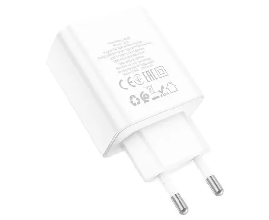 Зарядное устройство HOCO C102A Fuerza, USB A+A+A+A, QC 3.0, белый (6931474777713), фото 4