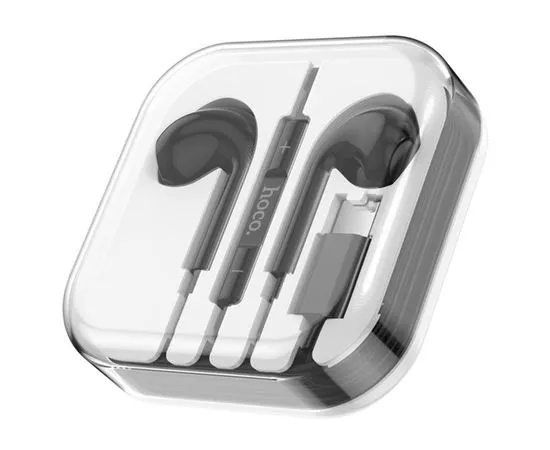 Наушники с микрофоном HOCO M101 Max Crystal, черный, Type-C (6931474782434), фото 4