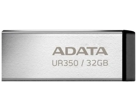 USB Flash-накопитель 32Gb USB 3.2 (ADATA, UR350), серебристый (UR350-32G-RSR/BK)