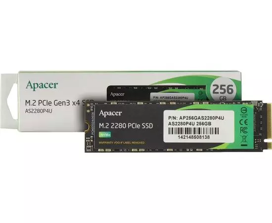 Накопитель SSD M.2 256Gb Apacer AS2280P4U (AP256GAS2280P4U-1)