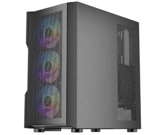 Корпус 1STPLAYER TRILOBITE T7-P Black, без БП (T7-P-BK-4F1), фото 2