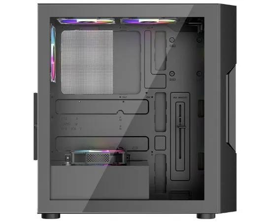 Корпус 1STPLAYER TRILOBITE T7-P Black, без БП (T7-P-BK-4F1), фото 3