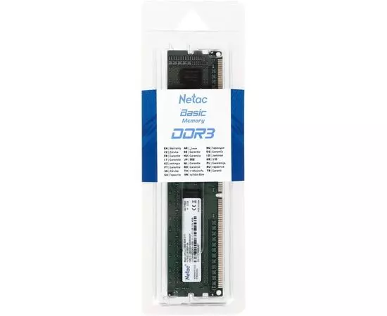 Оперативная память Netac 4Gb DDR3-1600MHz (NTBSD3P16SP-04), фото 3