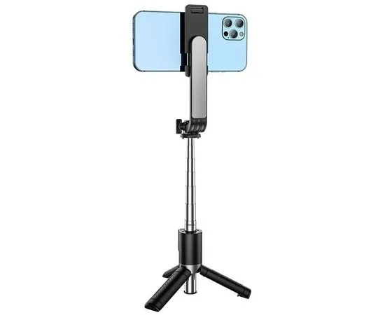 Монопод Borofone BY9 Streamer, Bluetooth, пульт управления, трипод, черный (6974443382914), фото 3