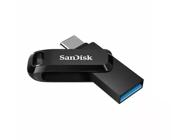 USB Flash-накопитель 128Gb USB 3.1/USB Type-C (SanDisk Ultra Dual Drive Go) черный (SDDDC3-128G-G46), фото 3