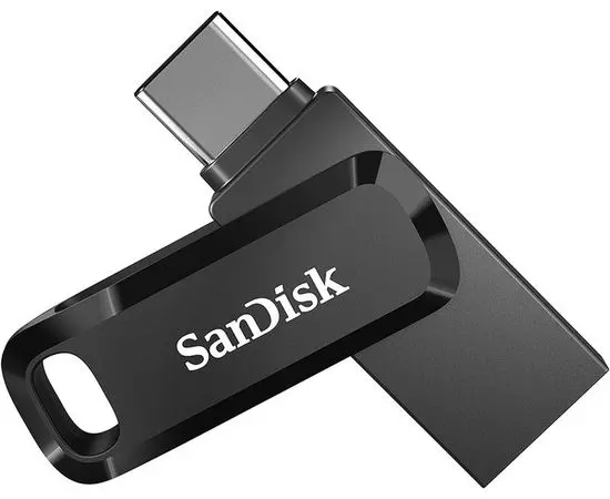 USB Flash-накопитель 128Gb USB 3.1/USB Type-C (SanDisk Ultra Dual Drive Go) черный (SDDDC3-128G-G46)