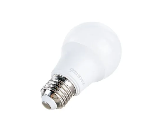 Электролампа LED E27 A60 шар 10Вт 230В 4100К (GAUSS) (102502210), фото 3