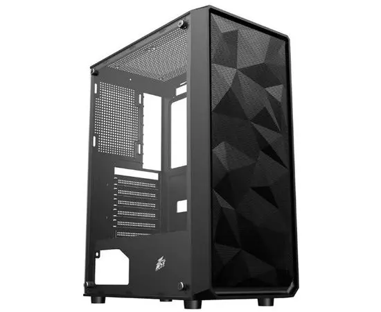 Корпус 1STPLAYER FD3 Black, без БП (FD3-BK-4F1)
