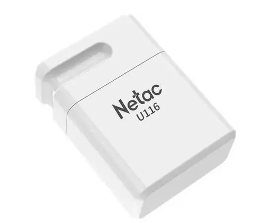USB Flash-накопитель 128Gb USB 3.0 (Netac U116) белый (NT03U116N-128G-30WH), фото 3