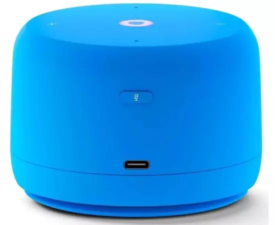Умная колонка Яндекс Станция Лайт 2, синяя (YNDX-00026BLU), фото 3