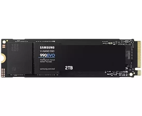 Накопитель SSD M.2 2Tb Samsung 990 EVO (MZ-V9E2T0BW)