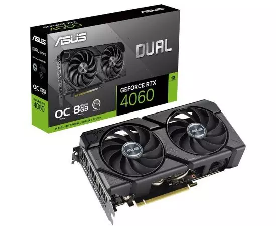 Видеокарта Asus RTX4060 8GB GDDR6 (DUAL-RTX4060-O8G-EVO), фото 5