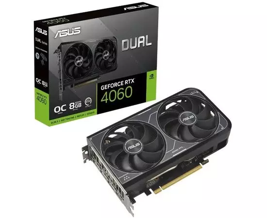 Видеокарта Asus RTX4060 8GB GDDR6 (DUAL-RTX4060-O8G-V2), фото 5