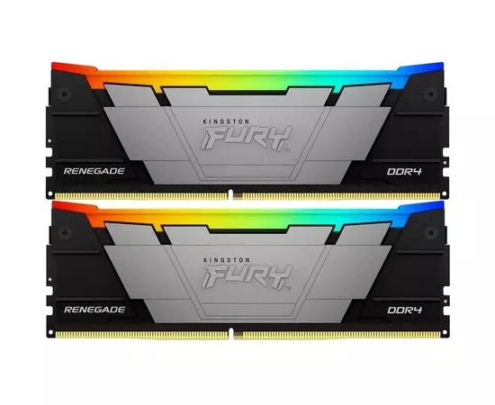 Оперативная память Kingston 2x16Gb DDR4-3200MHz Fury Renegade RGB (KF432C16RB12AK2/32)
